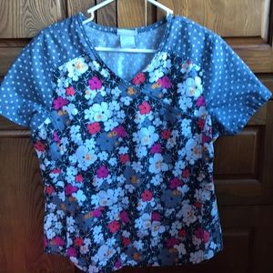 Scrub Star top